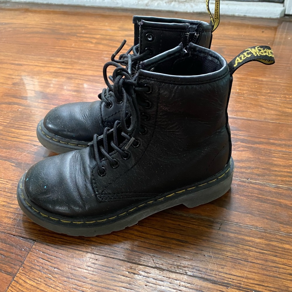 Dr. Martens toddler boots size 12 - black